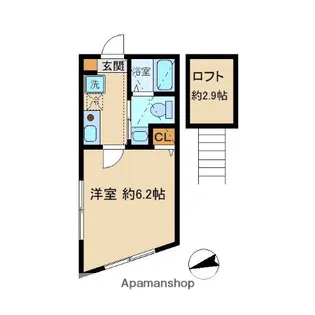 フローレンス若林【3階】の間取り