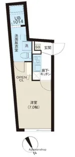 レピュア西巣鴨駅前レジデンス【4階】の間取り
