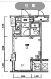 ドルフ高円寺南【1階】の間取り