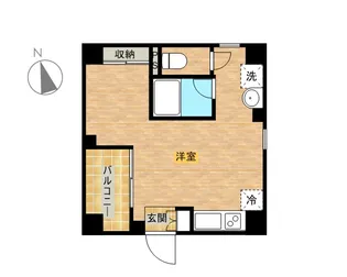 三鶴屋ハウス【6階】の間取り