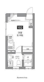 グランエッグス中野【1階】の間取り