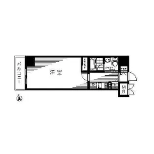 メインステージ大山【904号室号室】の間取り
