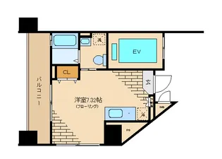 ロネスタR文京護国寺【9階】の間取り