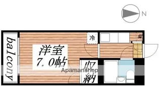ドーム吉祥寺【3階】の間取り