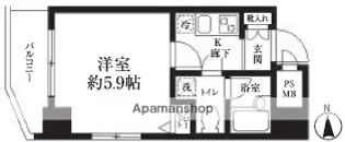 HF練馬レジデンス【4階】の間取り
