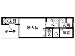 アルスS【1階】の間取り