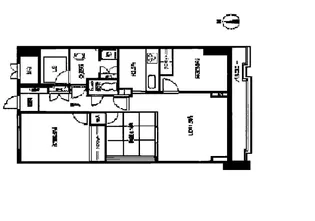 レジディア目白【9階】の間取り