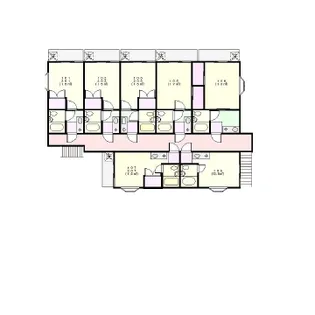 サクセス西台【202号室】の間取り
