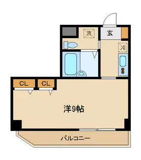 KDXレジデンス小豆沢【6階】の間取り