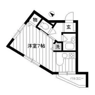 ルプレ荻窪【2階】の間取り