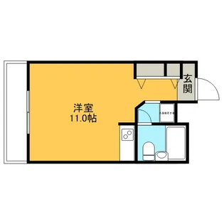 シャルマン中野坂上【4階】の間取り