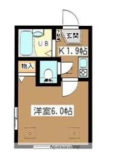 ソフィット丸山【1階】の間取り