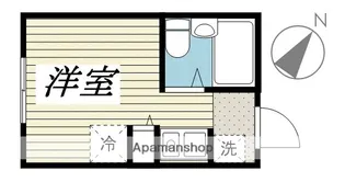 アミューズ上高田Ⅱ【1階】の間取り