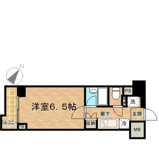 ルーブル南池袋【3階】の間取り
