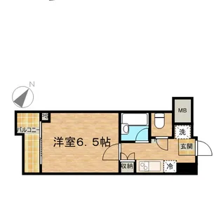 ルーブル南池袋【8階】の間取り