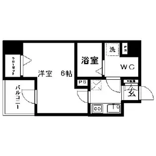 ステージグランデ文京小石川【2階】の間取り