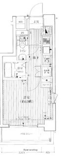ヴァレッシア菊川シティ【2階】の間取り