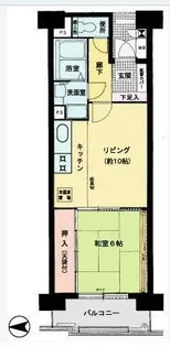 メトロハイツ東陽【11階】の間取り