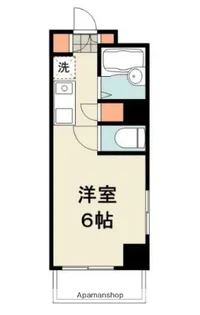 パレス清澄【4階】の間取り