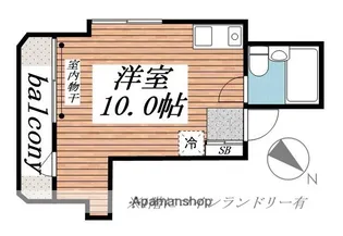 アヴァンス【2階】の間取り