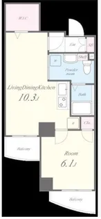 アヴァンタージュK【4階】の間取り