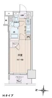 エスティメゾン錦糸町Ⅱ【11階】の間取り