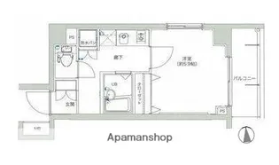 ヴェローナ錦糸町2ルッソ【2階】の間取り