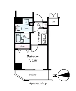ラ・エテルノ大島ドゥーエ【9階】の間取り
