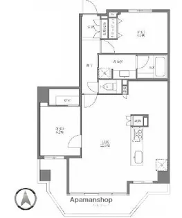 プロスペクト清澄庭園【8階】の間取り