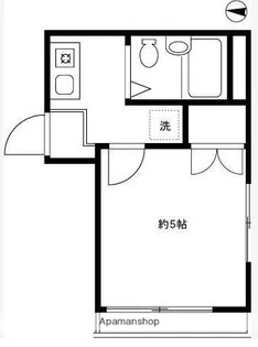 シャンテ扇橋【4階】の間取り