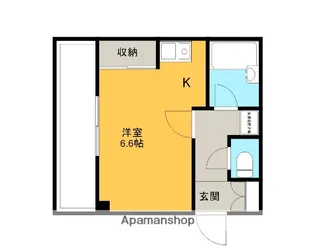 MALT立花【3階】の間取り