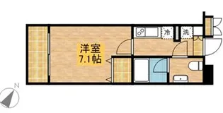 レジディア文京本駒込【2階】の間取り