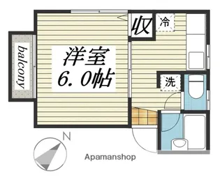 あやハイツ【1階】の間取り