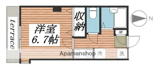 オーパス高谷【1階】の間取り