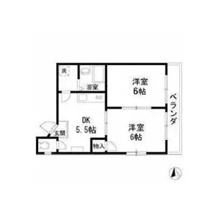 第10ナトリビル【3階】の間取り