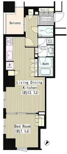 パークコート・ジオ永田町【2階】の間取り