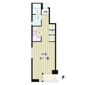 FLATS一番町【6階】の間取り