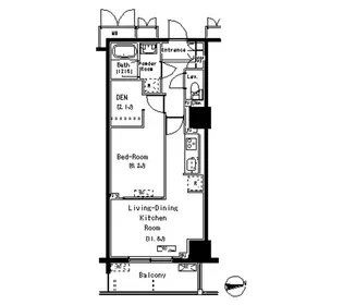 パークアクシス元浅草ステージ【5階】の間取り