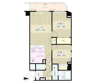 CASA MIA【1階】の間取り