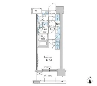 パークアクシス両国【10階】の間取り