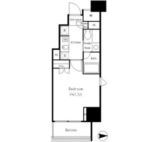 リアルテ亀戸【2階】の間取り