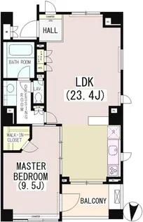 パーク・コート南麻布ヒルトップレジデンス【1階】の間取り