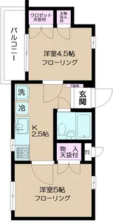 日神パレス東日暮里第2【3階】の間取り