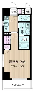 レクレドール豊洲【7階】の間取り