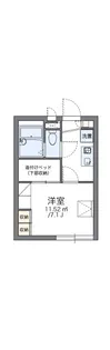 レオパレスSHINMEY【2階】の間取り