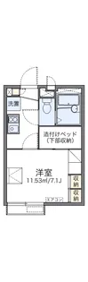 レオパレスKIYOKAWA【1階】の間取り
