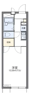 レオパレスボン ポアール【1階】の間取り