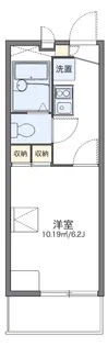 レオパレスSALUTE【2階】の間取り