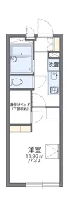 レオパレスKOTOE【3階】の間取り