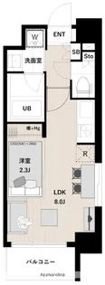 アーバンパーク清澄白河【4階】の間取り